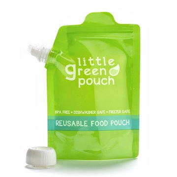 Little Green Pouch Reusable Food Pouch