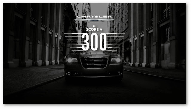 Chrysler’s Score a 300 Experience @LuckyStrike Fri & Sat (Sept 20-21)! @OutletsatOrange