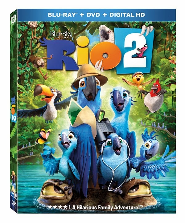Blu-ray/DVD Giveaway! RIO 2 Available July 15th PLUS Printables! | #Rio2Insiders @FHEInsiders