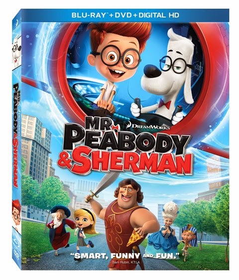 GIVEAWAY/PRINTABLES: Mr. Peabody & Sherman Now on Blu-ray/DVD! #PeabodyInsiders