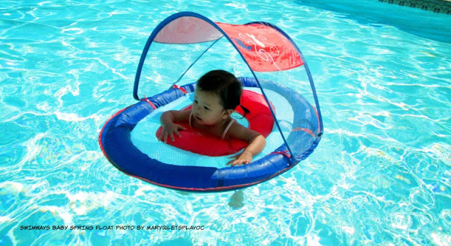 National Learn to Swim Day | Water Safety with @SwimWays | #SwimWays #IC #ad