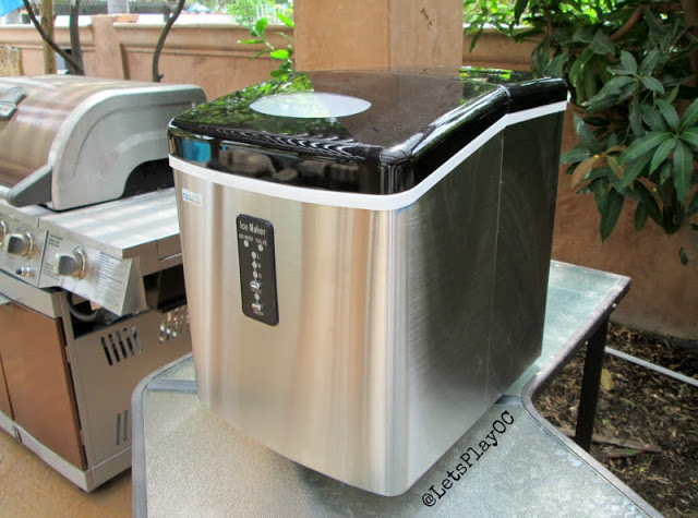 Poolside Entertaining with NewAir Portable Icemaker AI-100SS