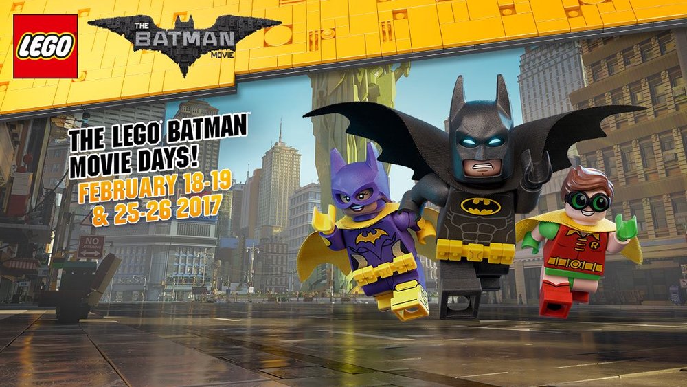 LEGO Batman Movie Days at LEGOLAND California Feb 18-19, 25-26!