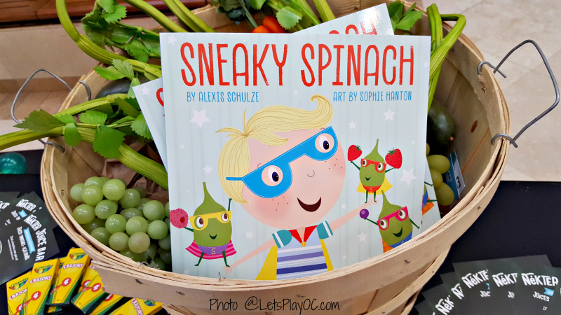 Sneaky Spinach Book by Alexis Schulze of Nekter Juice Bar
