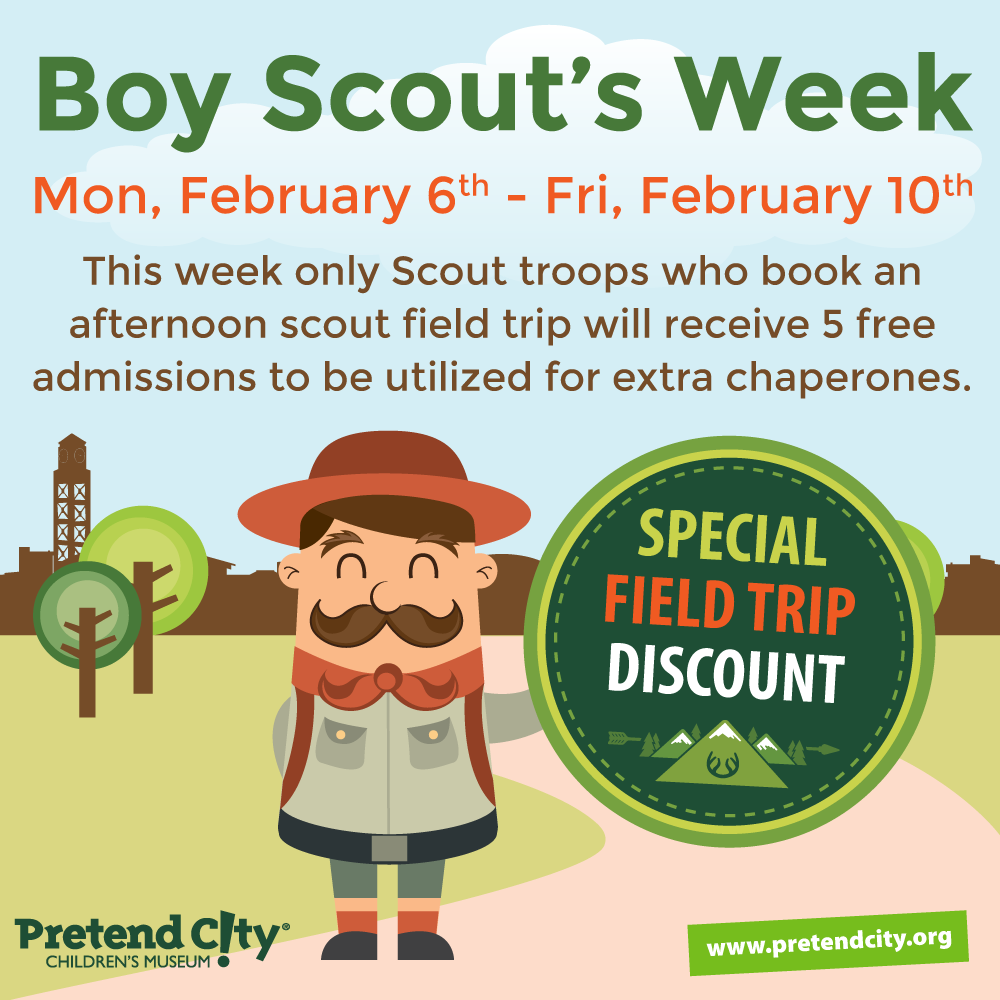 Pretend City Children’s Museum Calender of Events for February