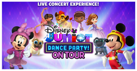 DISNEY JUNIOR DANCE PARTY ON TOUR 3/18 Anaheim Ticket Giveaway!