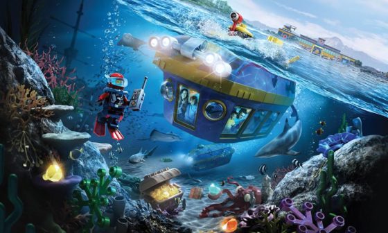 LEGOLAND California New LEGO CITY Deep Sea Adventure Submarine Ride