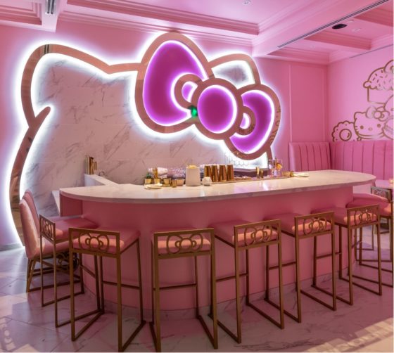 Hello Kitty Grand Cafe Opens at Irvine Spectrum