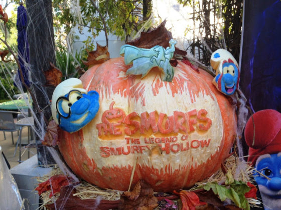 Smurfy Hollow Halloween Party PLUS Pumpkin Carving Templates